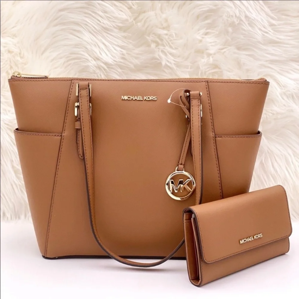 Michael Kors Charlotte Tote & Wallet Set